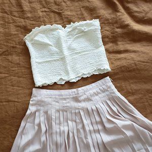 Vestique Dream Life Tube Top in White